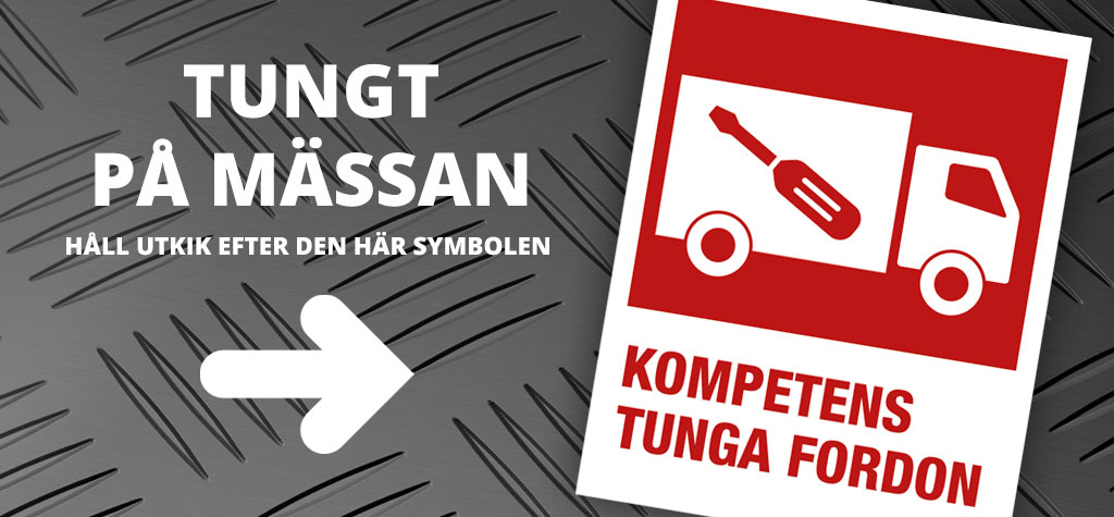 Tungt på mässan