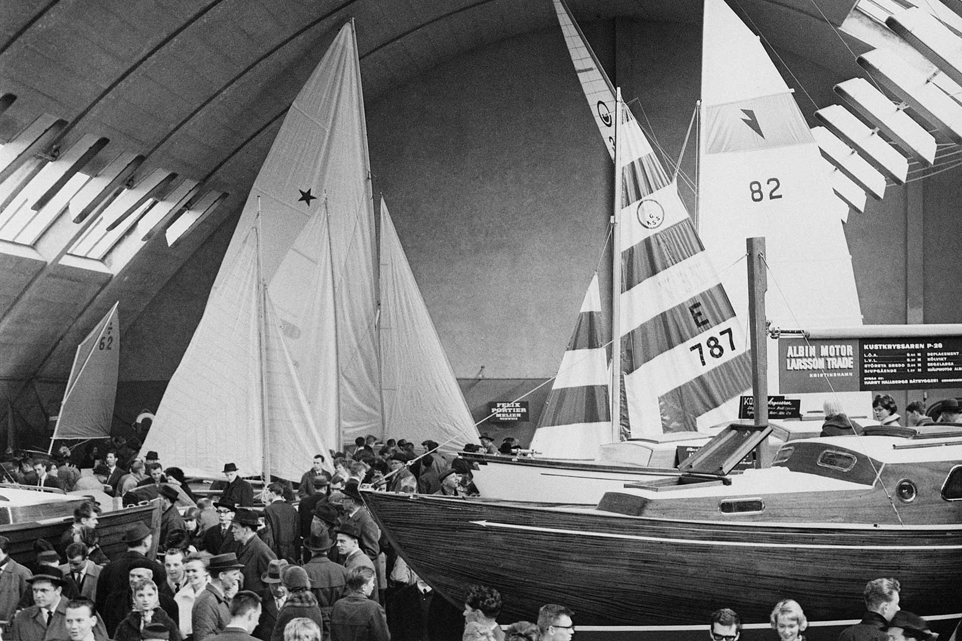 The Gothenburg Boat Show 1962