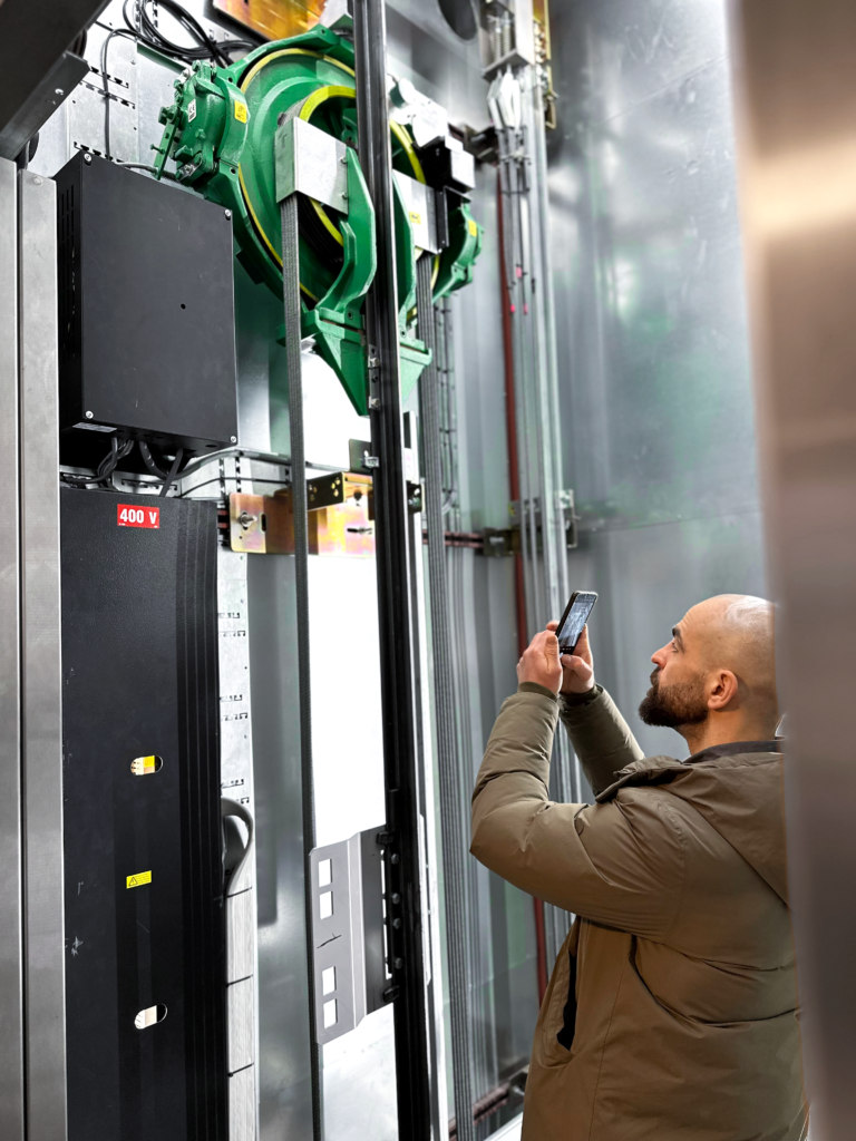 TractionElite H2 MRL-S installed in shaft